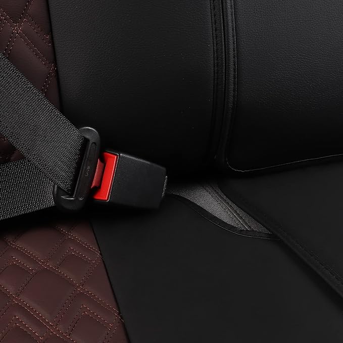 JOJOBAY Car Seat Covers for Dodge Ram 2 Pcs Front, Fit Ram 2009-2025 - Image 7
