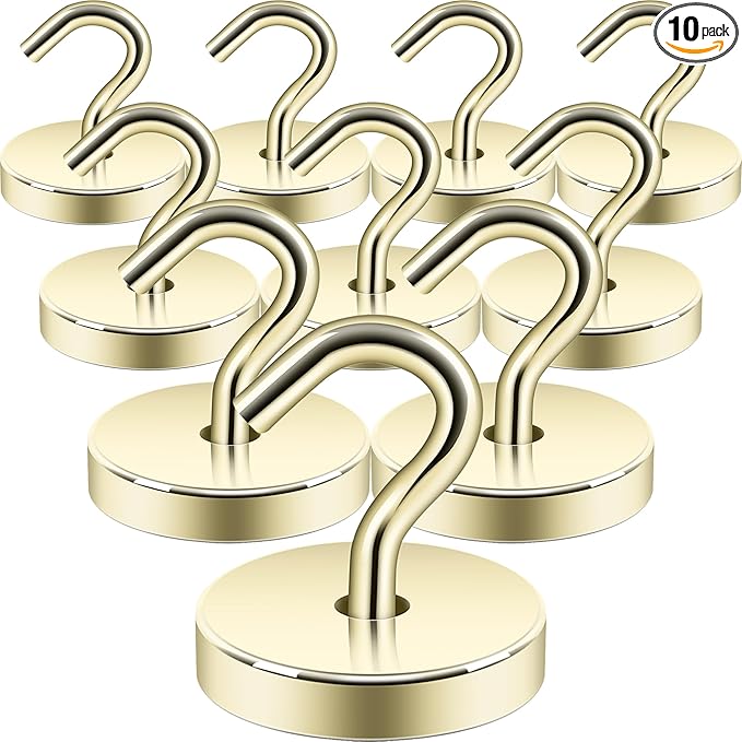 Neosmuk Magnetic Hooks, Cruise Ship Essentials, 120lb+ Heavy Duty Magnetic Hooks by Neosmuk