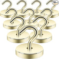 Neosmuk Magnetic Hooks, Cruise Ship Essentials, 120lb+ Heavy Duty Magnetic Hooks by Neosmuk