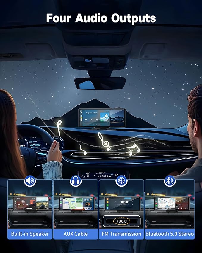 Wireless Carplay Screen for Car - Image 3