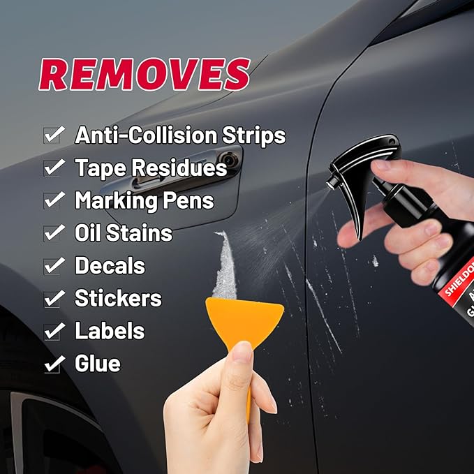 Adhesive Remover, Dissolve & Soften Adhesives on Car Glass & Paint, Easily - Image 4