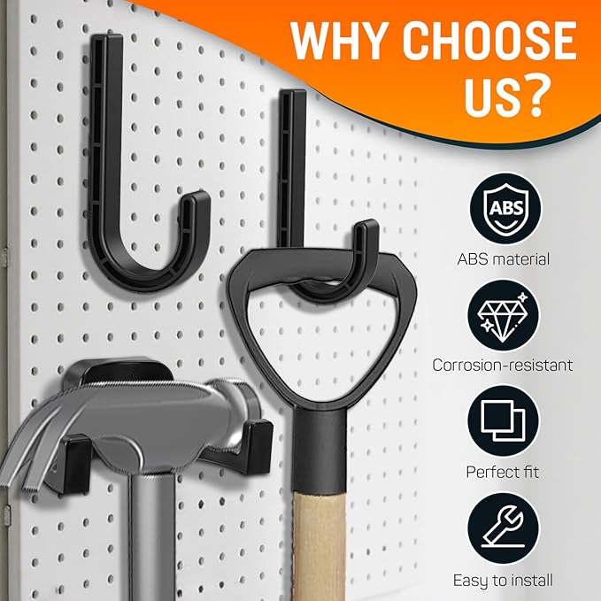 6Pcs Storage Shed Hooks Compatible - Image 3