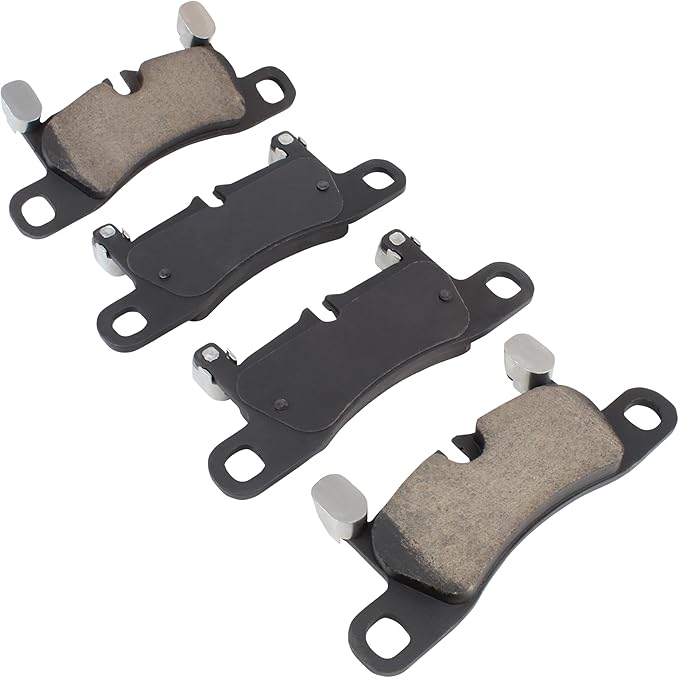 Premium Ceramic Rear Brake Pads Compatible - Image 2