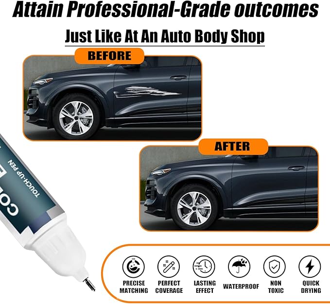 Manhattan Gray Metallic Touch Up Paint Compatible - Image 2