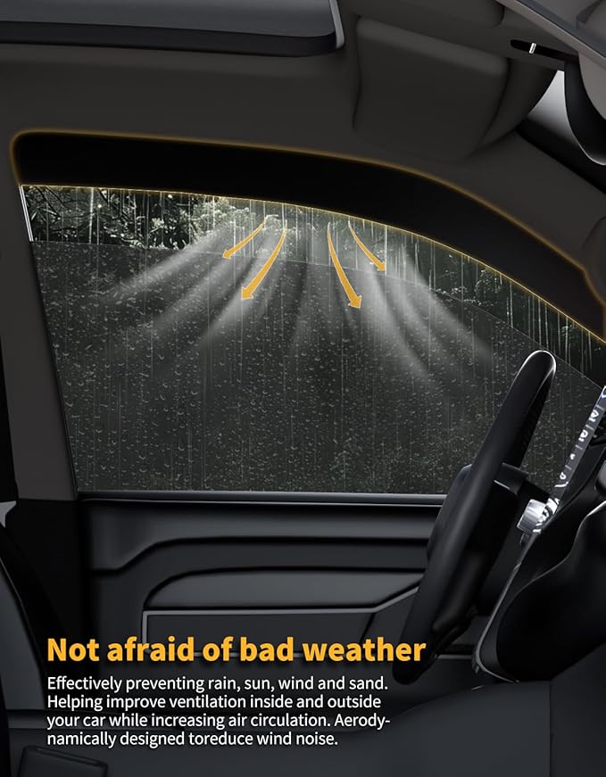 in-Channel Window Rain Guards Fit - Image 3