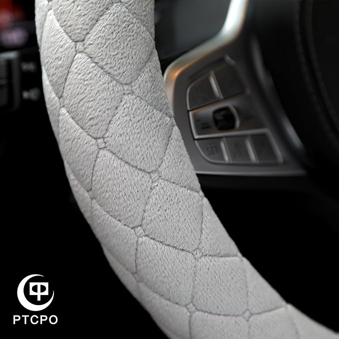 Soft Car Steering Wheel Cover for Sedan, Warm Luxury Velvet, Anti Slip - Image 5