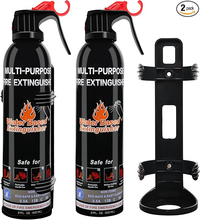 Fire Extinguisher for Home, 2 Pack Vehicle Fire Extinguishers by MITUKIYOUNG