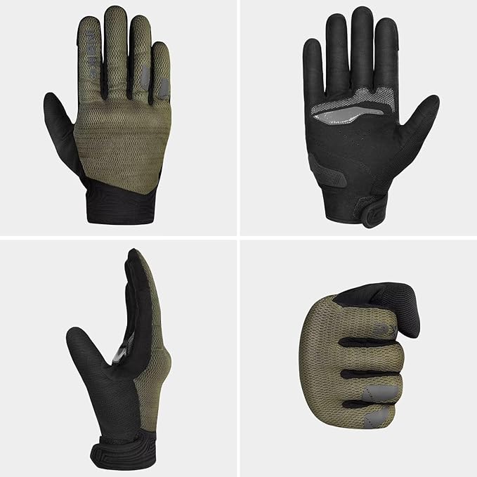 INBIKE Breathable Mesh Motorcycle Gloves - Image 2