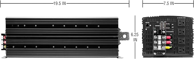 Wagan EL3746 12V 8000 Watt Power Inverter - Image 3