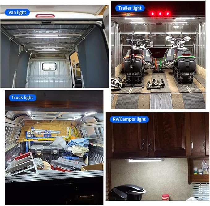12V LED Interior Light Bar | 120LEDs 1800LM 8W DC 12 Volt led Strip Lights - Image 2