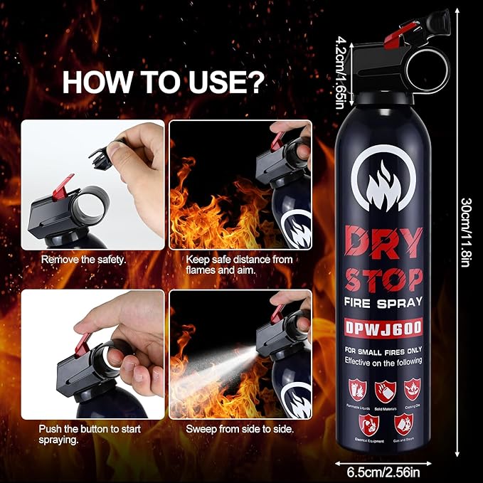 Dry Stop Fire Extinguisher for Home - Image 2