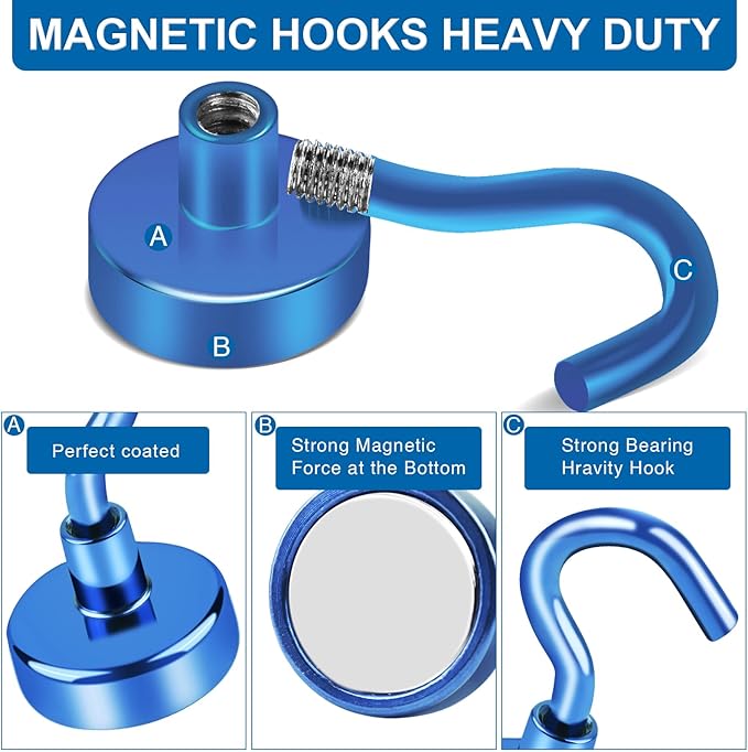 LOVIMAG Cruise Ship Essentials, 110Lbs Cruise Door Magnets, Magnetic Hooks - Image 5