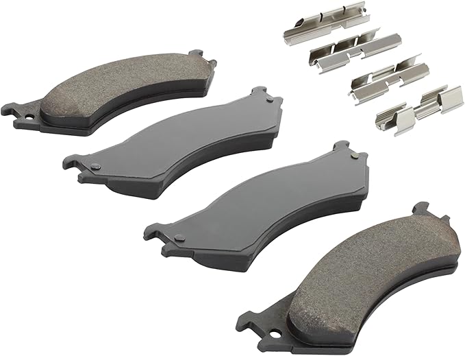 Premium Semi-Metallic Rear Brake Pads Compatible - Image 2