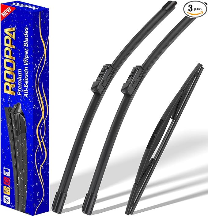 3 wipers Replacement for 2018-2023 Subaru crosstrek/2017-2023 Subaru Impreza by ROOPPA