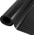 Nisorpa 16'5'' x 3'4'' Diamond Plate Flooring Roll, Rubber Garage Floor Mat by Nisorpa
