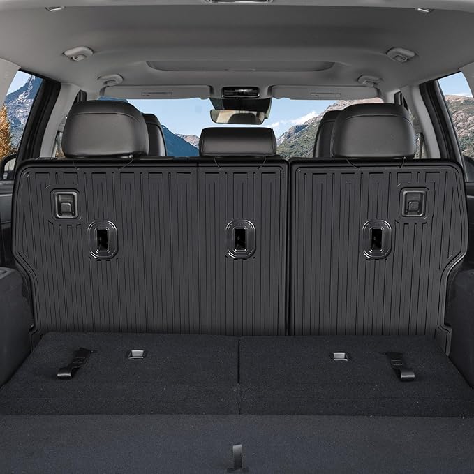 2nd Row Backrest Mat for 2024 2025 Hyundai Santa FE, All Weather TPE Seat Back - Image 7
