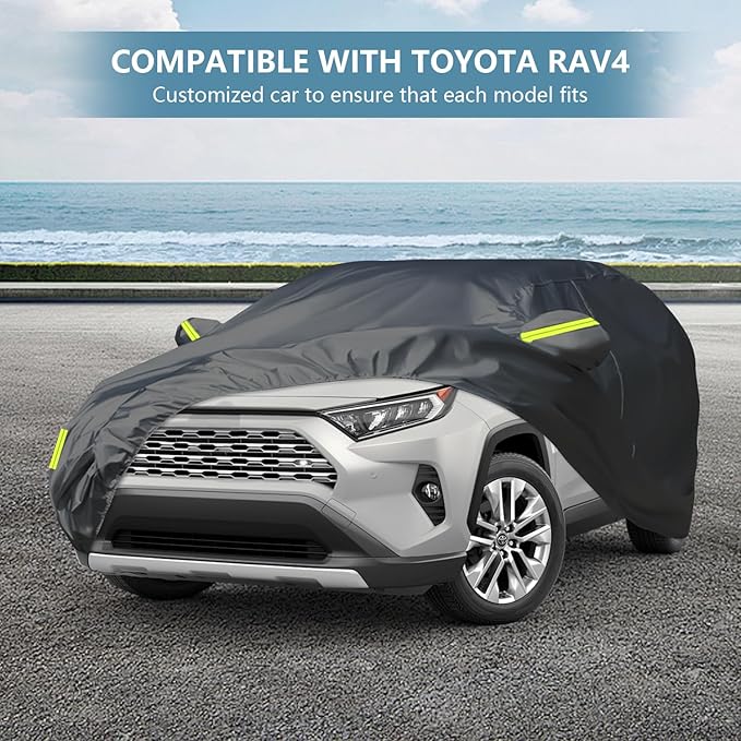 7 Layers Heavy Duty SUV Car Cover Fit - Image 2