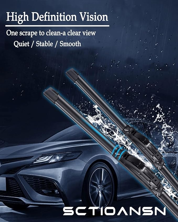 3 Wipers Set for Dodge Caliber 2007 2008 2009 2010 2011 2012, Windshield Wiper - Image 5