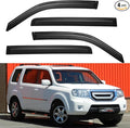 Window Visors Rain Guards Shield by YQAUTEC
