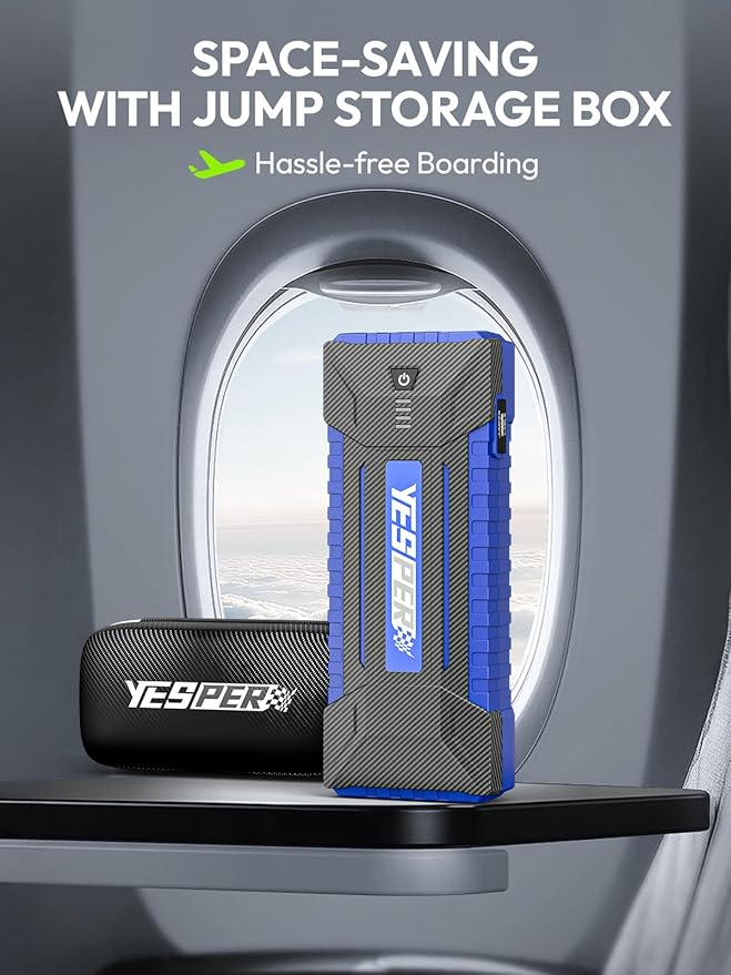 YESPER 2160A Car Jump Starter Portable，Battery Jumper Booster Pack, Boost Jump - Image 8