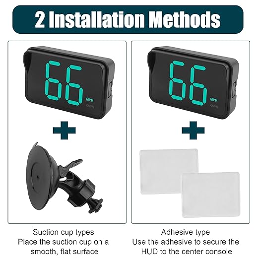 GPS Digital Speedometer for Car MPH, Universal HUD Speed Meter - Image 2