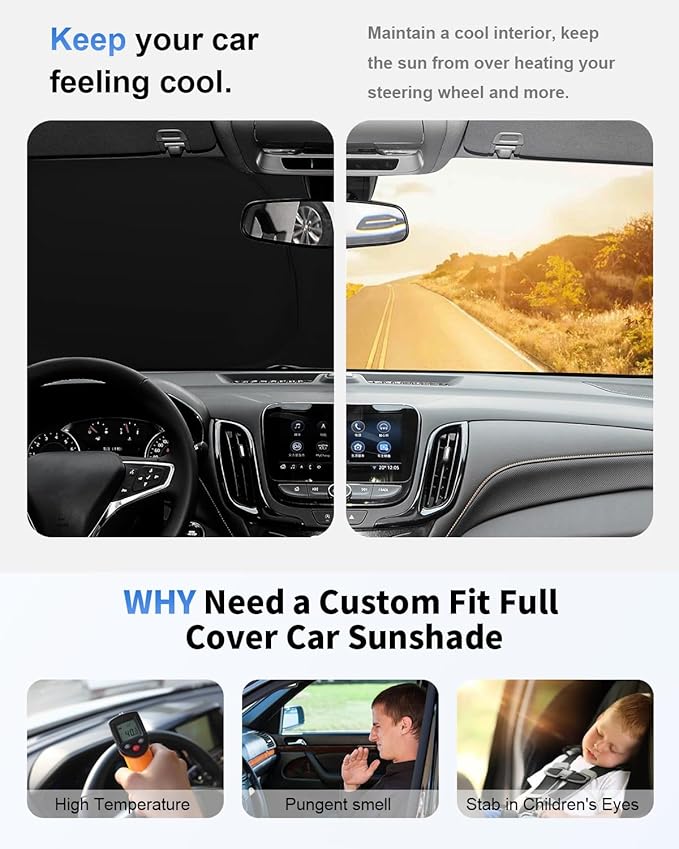 for Lexus 2024 Car Windshield Sunshade Foldable Sun Shield - Image 2