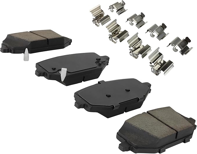Premium Ceramic Rear Brake Pads Compatible - Image 2