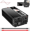 Xijia 1500W LCD-Dispaly 48v to 120v Pure sine Wave 60HZ Solar Inverter by XIJIA