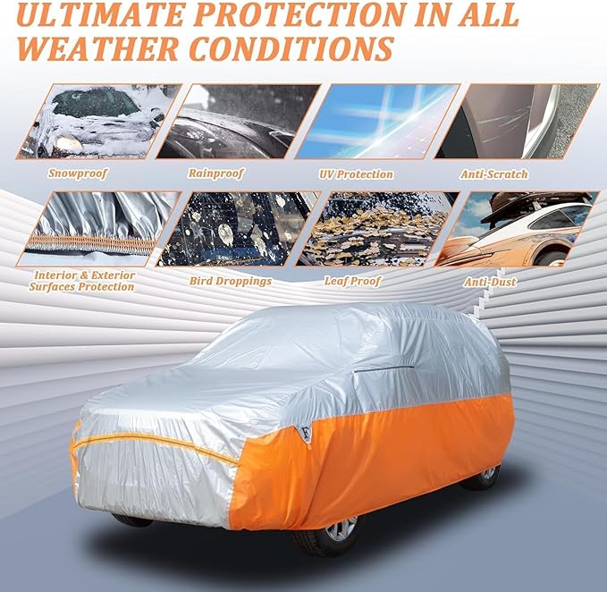 Tecoom Car Cover Waterproof All Weather - Image 8