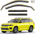 in-Channel Window Rain Guards Fit by Unknown