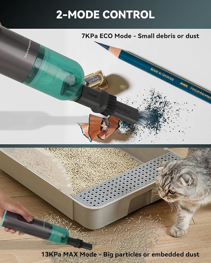 Cordless Handheld Vacuum, 13000Pa High Power Car Vacuum - Image 5