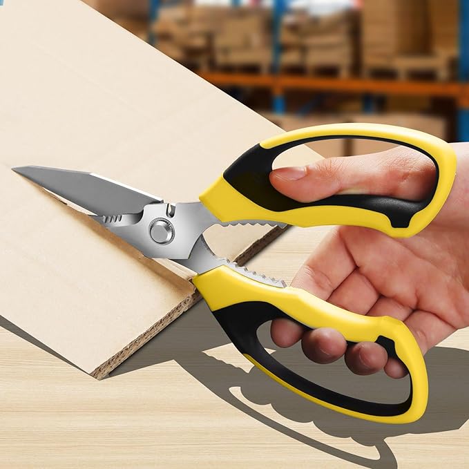 Utility Scissors Heavy Duty: sharp Scissors All Purpose heavy duty, Easy - Image 5