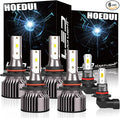 Headlight Bulbs Fit For 2004-2012GMC Canyon 9005 High Beam 9006 Low Beam 9145 by Unknown