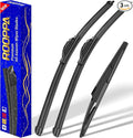 3 wipers Replacement for 2009-2016 Ford Expedition/2009-2016 Lincoln Navigator by ROOPPA
