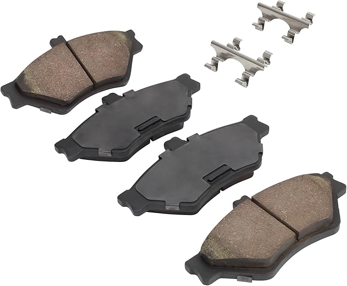 Premium Ceramic Front Brake Pads Compatible - Image 2