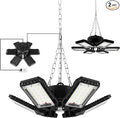 LED Garage Lights 2 Pack - 180W by Aoretic