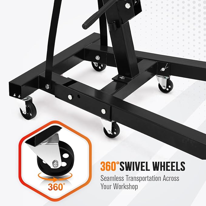 2 Ton Hydraulic Engine Hoist - Image 3