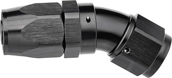 EVIL ENERGY 10AN 30 Degree One Piece Full Flow Hose End Fitting Swivel by EVILENERGY