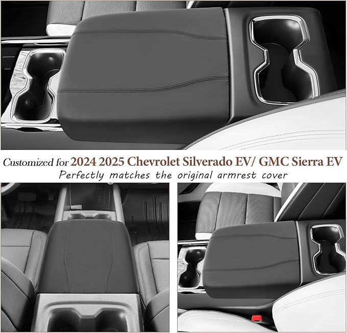 SKTU Upgrade 2024 2025 2026 Chevy Silverado EV Center Console Cover 2024-2026 - Image 2