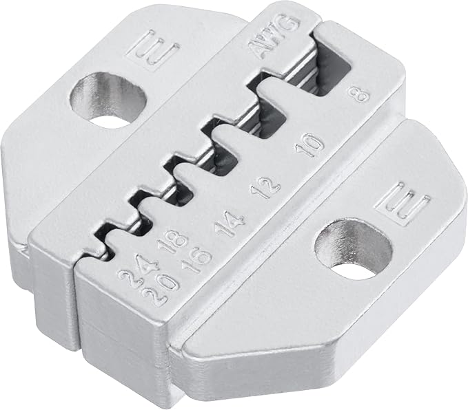 haisstronica Crimping Die for Ferrule Terminals, 24-8 AWG by HAISSTRONICA