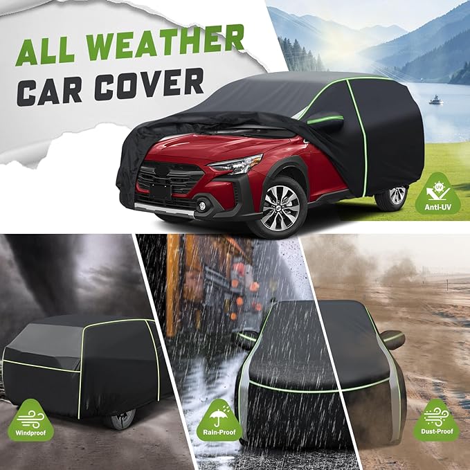 Mixsuper Liner Car Cover for Subaru Outback 2003-2026, 7 Layers Waterproof Car - Image 4