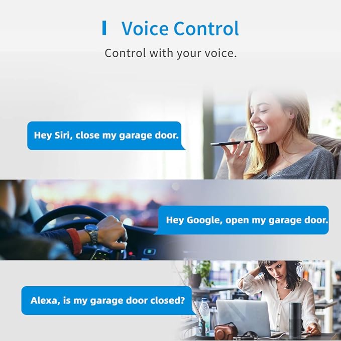 Smart Garage Door Opener Remote, Compatible - Image 4