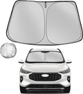 Windshield Sun Shade for 2020-2025 Ford Escape Foldable Sun Sunshade for Car by Fonowka