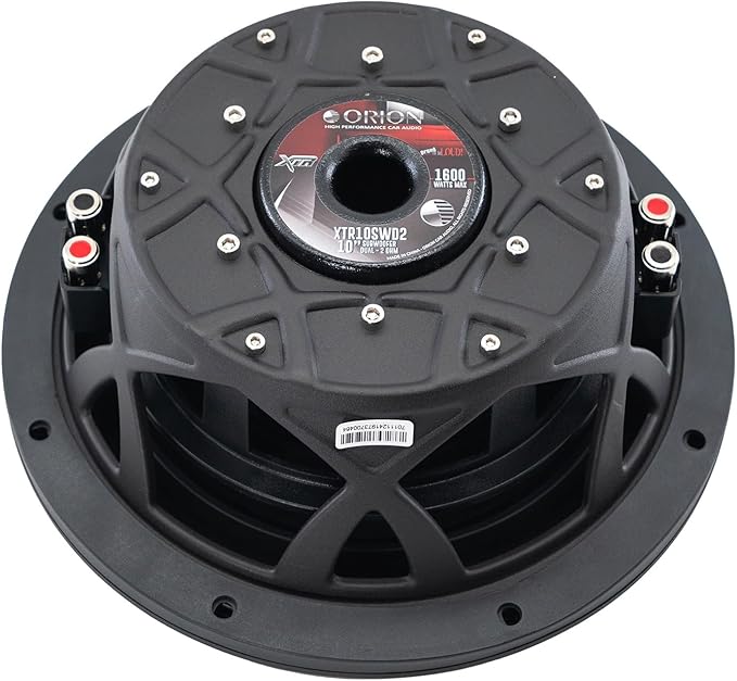 ORION XTR Series XTR10SWD2 Shallow Mount 10” Car Subwoofer, 1600W Max Power - Image 4