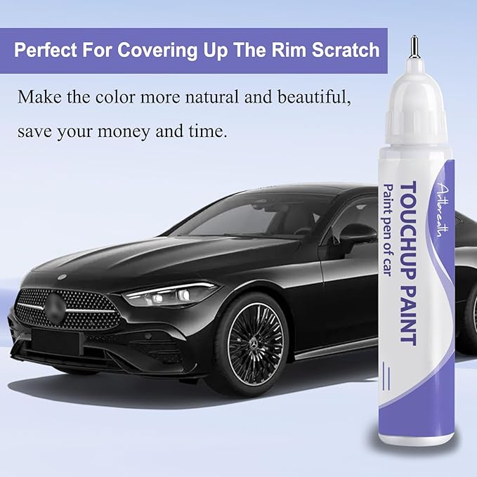 Touch Up Paint for Mercedes Benz Obsidian Black-Exact Match–Chips and Nicks - Image 6