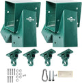 Heavy Duty Swing Sets Brackets Including 2 A-Frame Swing Set Brackets and 4 by ABUSA