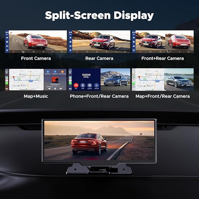 LAMTTO 9.26" Wireless Carplay and Android Auto - Image 6