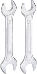 HARFINGTON 2pcs Double Open End Wrench 13mm x 16mm Metric 15 Degree Offset by HARFINGTON