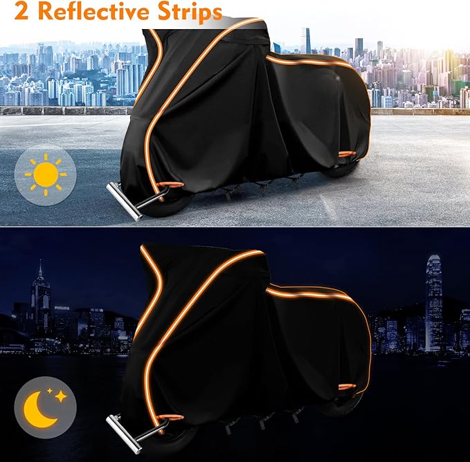 420D Waterproof Motorcycle Cover - Image 5