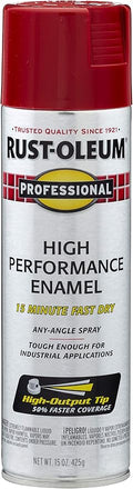 Rust-Oleum 7564838 Professional High Performance Enamel Spray Paint, 15 Oz by Rust-Oleum